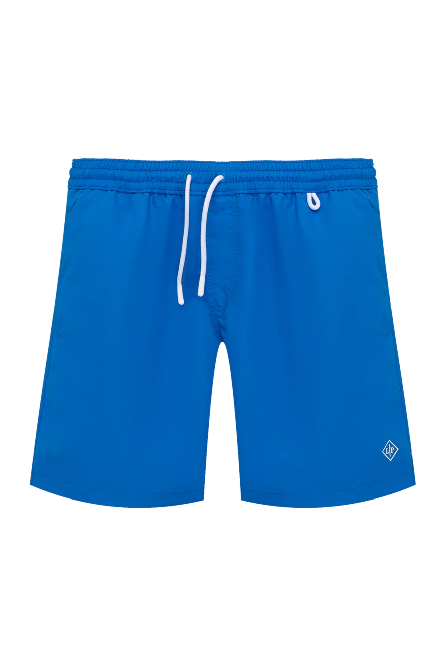 Loro Piana man men's blue polyester beach shorts купить с ценами и фото 179663 - photo 1