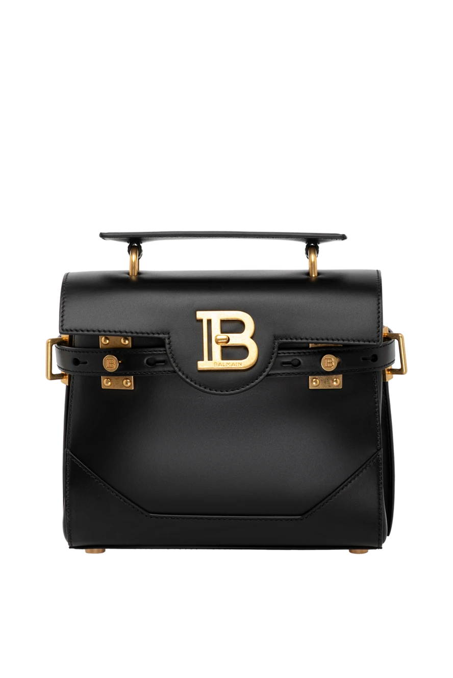 Balmain woman women's bag, black, made of genuine leather купить с ценами и фото 179742 - photo 1