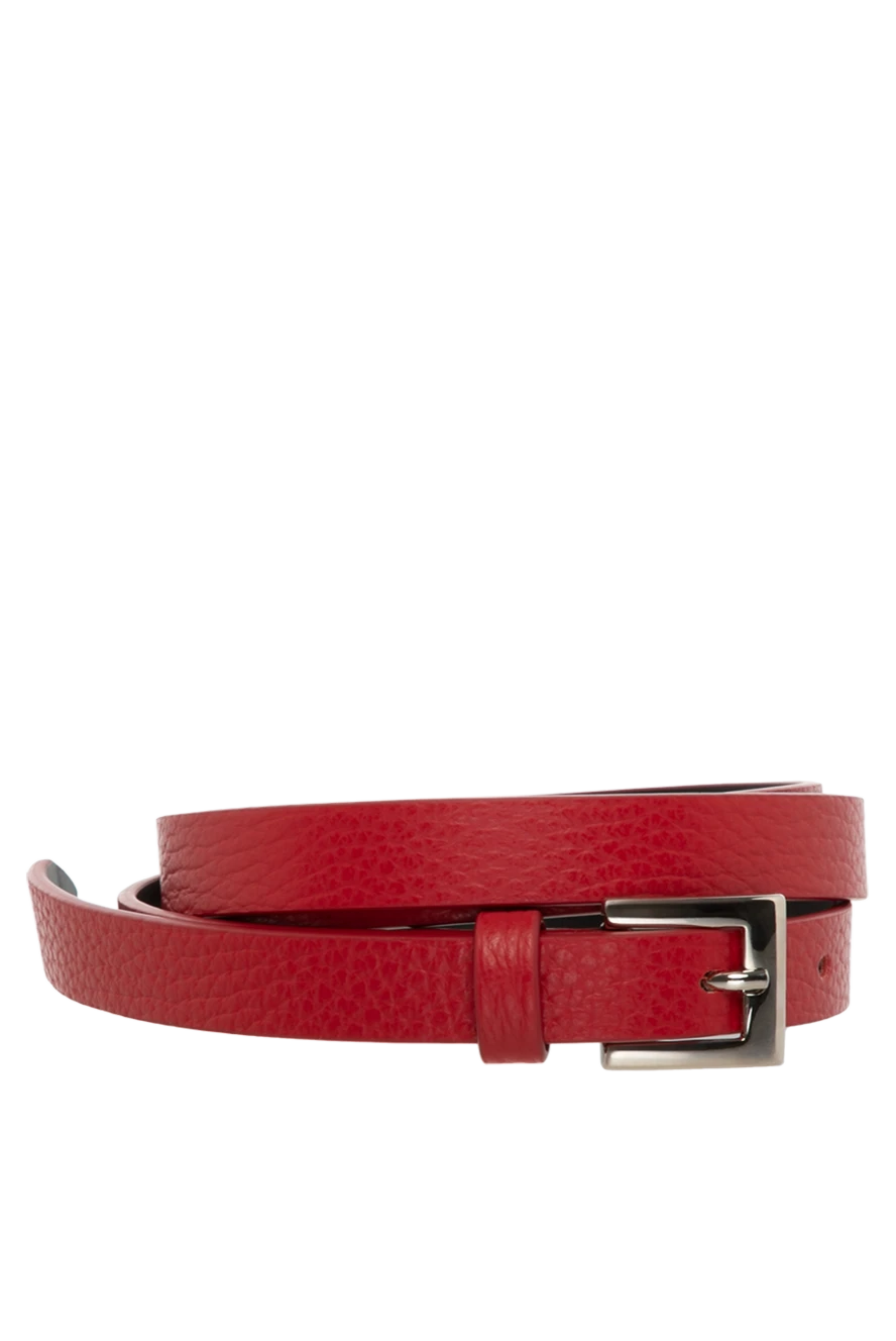 P.A.R.O.S.H. woman women's red genuine leather belt купить с ценами и фото 179773 - photo 1