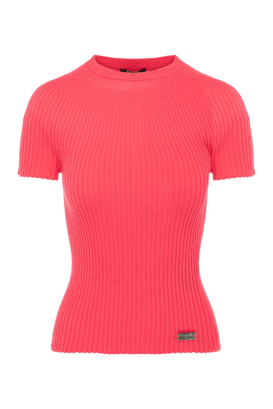 Balmain woman women's pink wool top купить с ценами и фото 179823 - photo 1