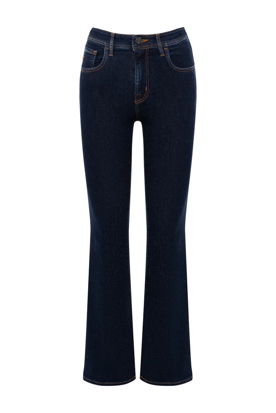 Jacob Cohen контрасты тігісі бар әйелдер терең индиго джинсы 179900 - фото 1