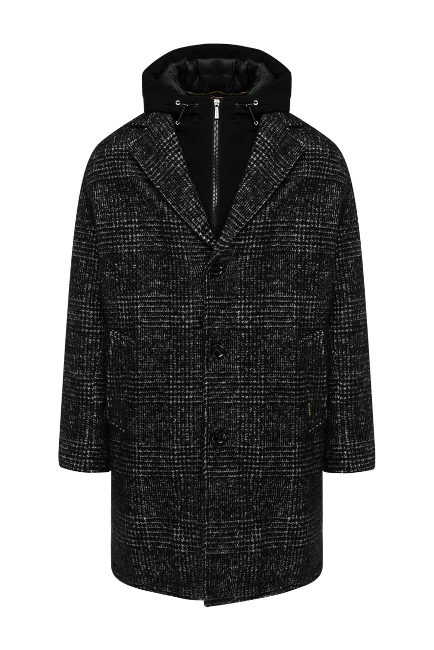 Moorer man men's black coat купить с ценами и фото 180050 - photo 1