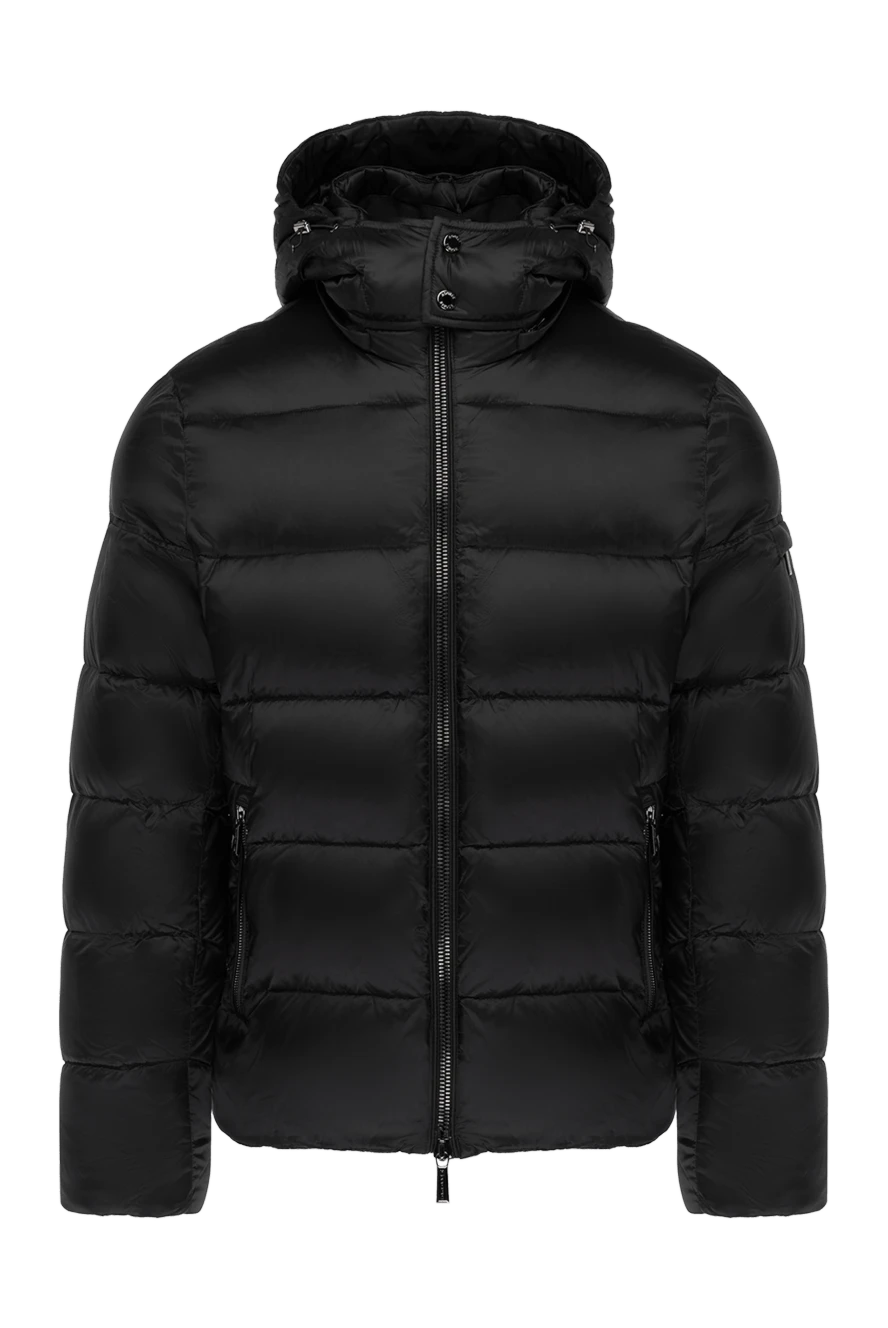 Moorer man men's black down jacket made of polyamide купить с ценами и фото 180056 - photo 1