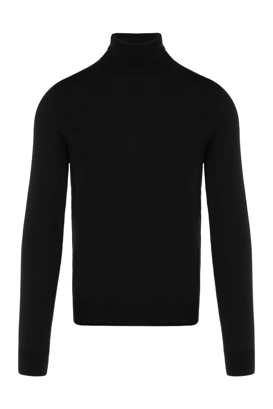 Moorer man men's black wool golf купить с ценами и фото 180128 - photo 1