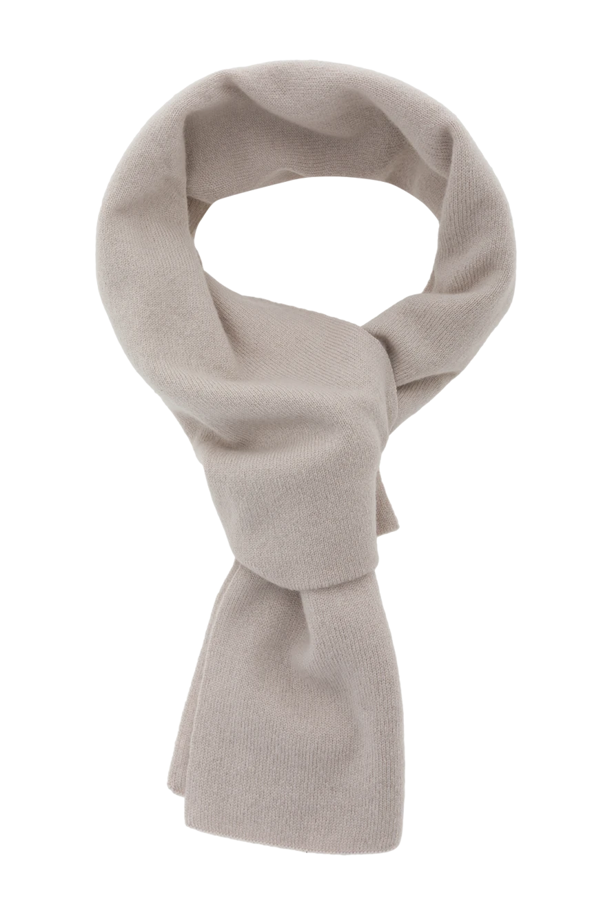 Moorer soft cashmere scarf for men beige 180171 - photo 1