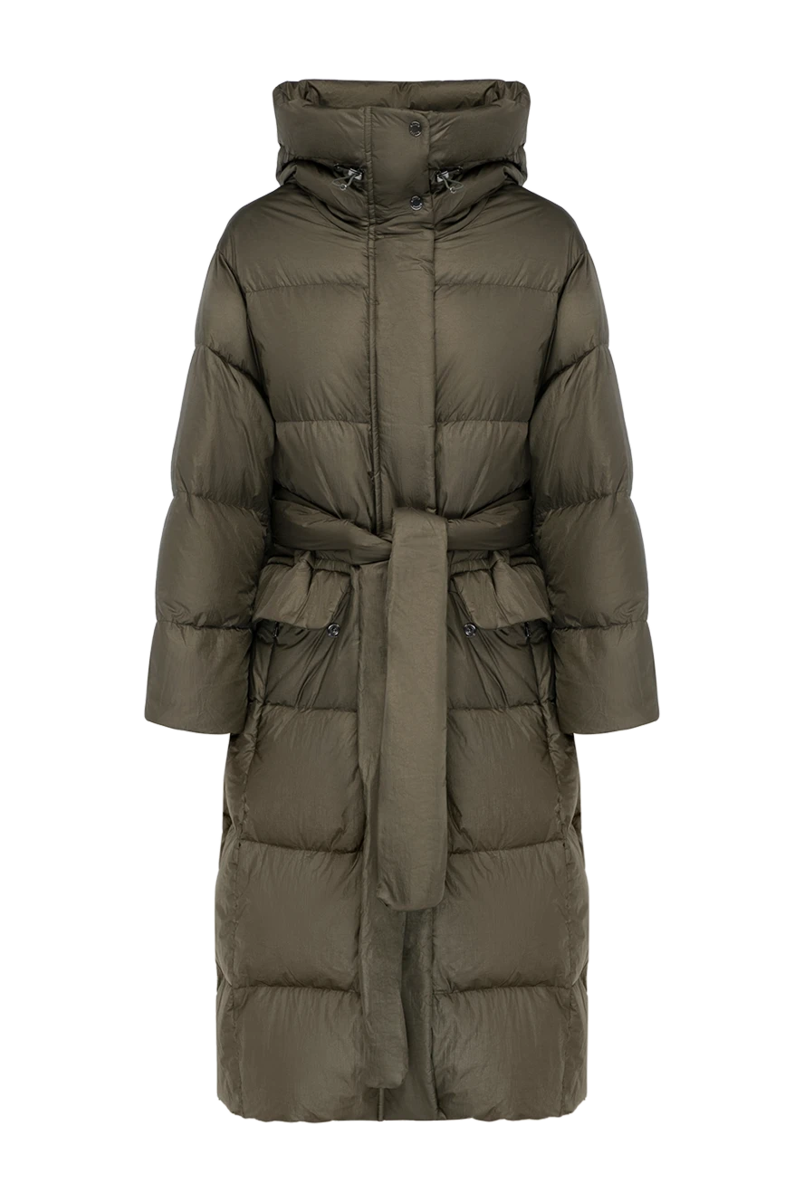 Moorer woman women's green down jacket made of polyamide купить с ценами и фото 180175 - photo 1