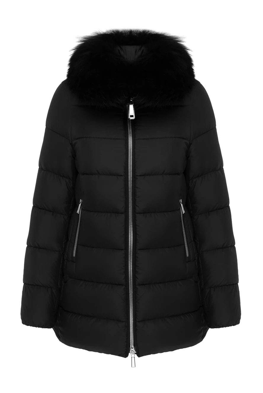 Moorer woman women's black down jacket made of polyamide купить с ценами и фото 180181 - photo 1