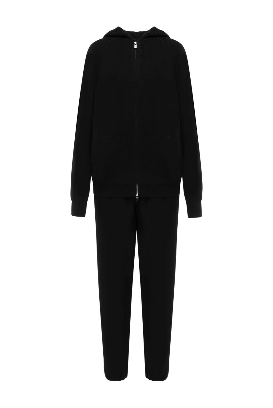 Loro Piana woman women's black walking suit made of cashmere купить с ценами и фото 180213 - photo 1