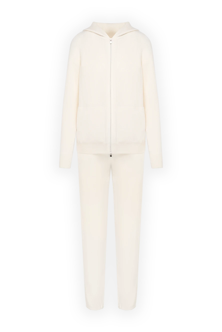 Loro Piana woman women's white walking suit made of cashmere купить с ценами и фото 180214 - photo 1