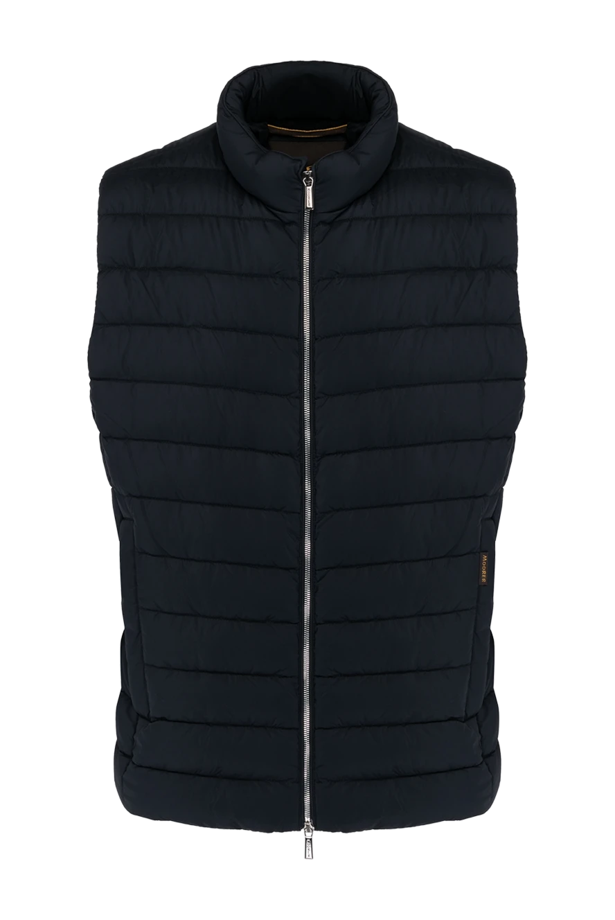 Moorer man men's blue vest made of polyamide and polyurethane купить с ценами и фото 180235 - photo 1