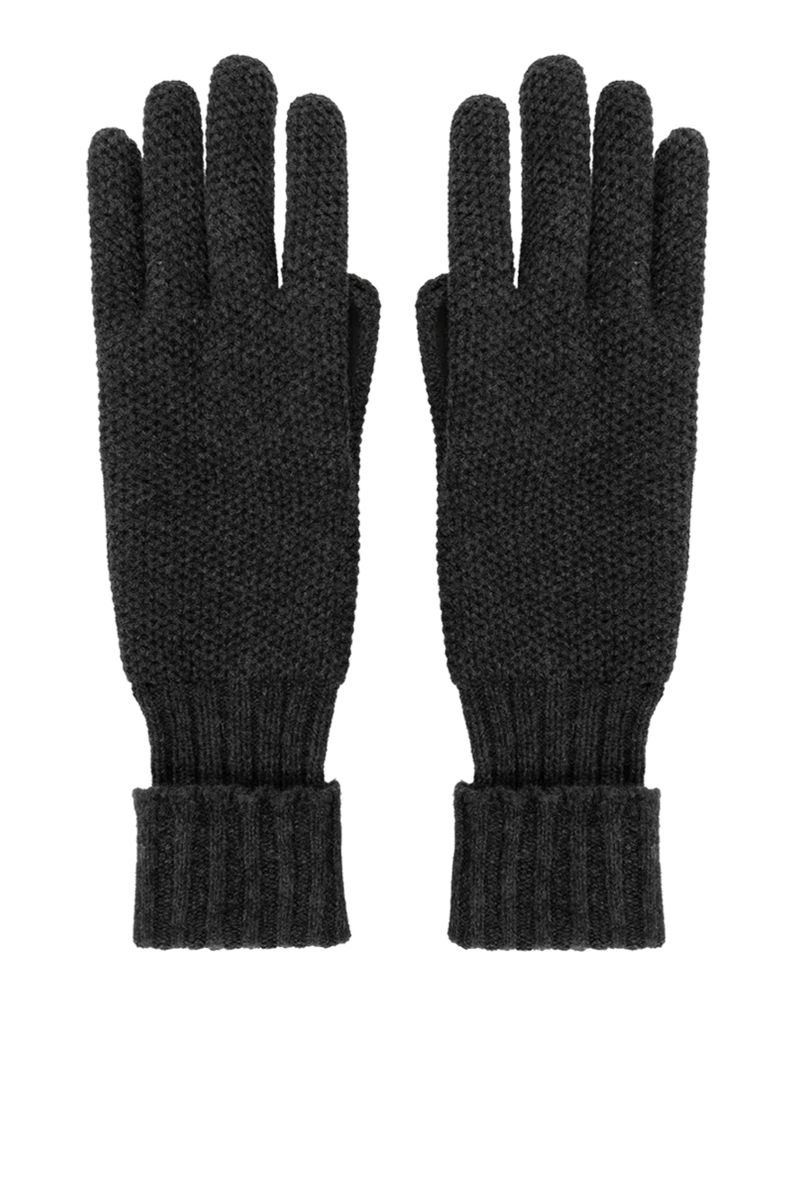 Moorer woman women's gray cashmere gloves купить с ценами и фото 180238 - photo 1