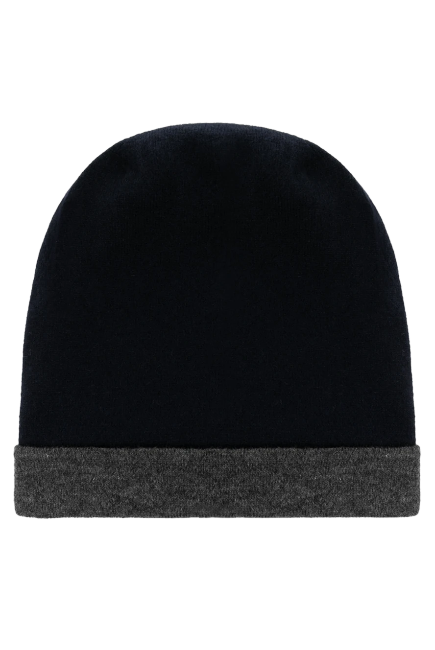 Moorer man men's blue cashmere hat купить с ценами и фото 180242 - photo 1