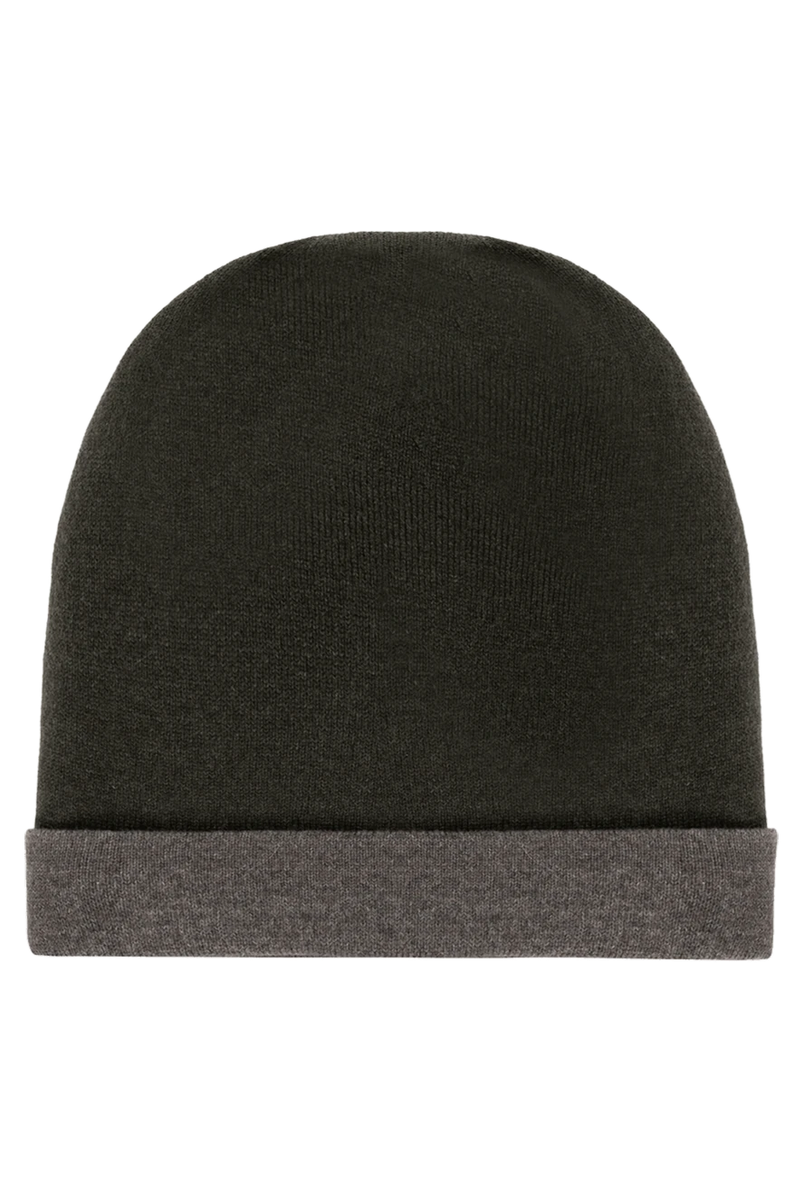 Moorer man men's green cashmere hat купить с ценами и фото 180243 - photo 1