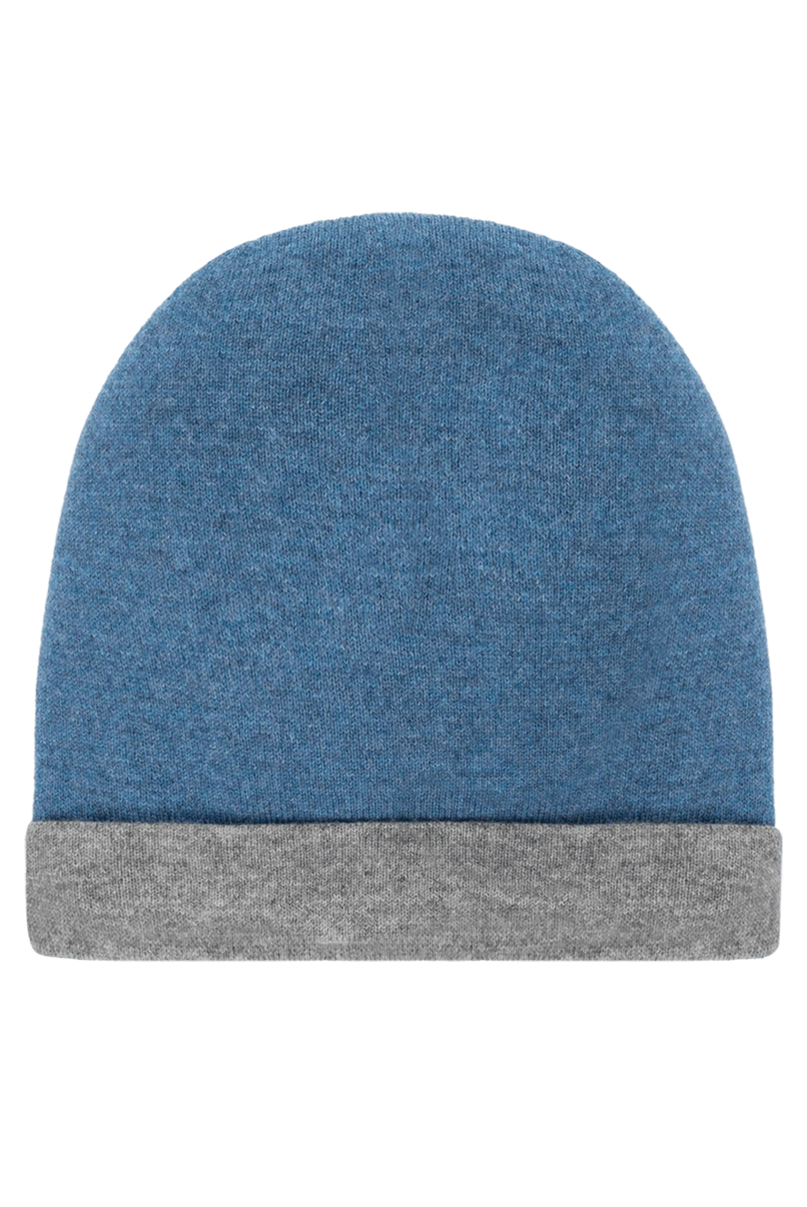 Moorer man men's blue cashmere hat купить с ценами и фото 180244 - photo 1