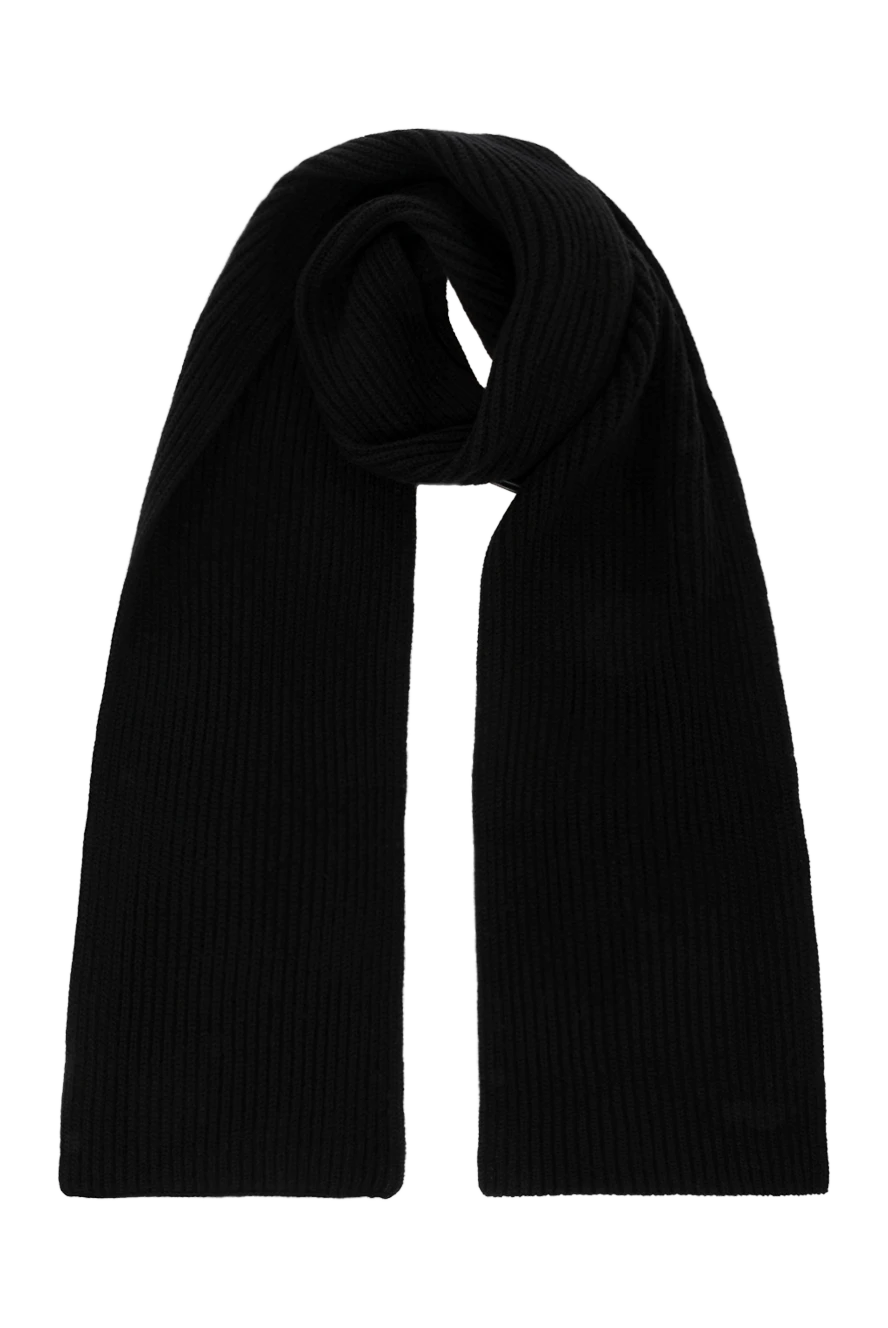 Moorer woman women's black cashmere scarf купить с ценами и фото 180296 - photo 1