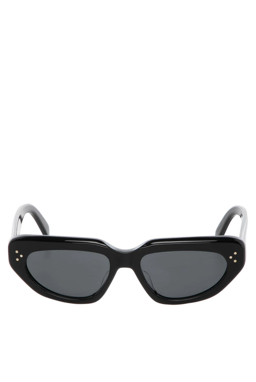 Celine woman women's sunglasses, black, plastic купить с ценами и фото 180329 - photo 1