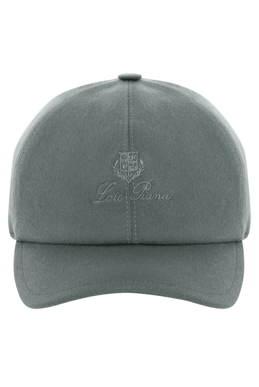 Loro Piana man men's gray cashmere cap купить с ценами и фото 180427 - photo 1