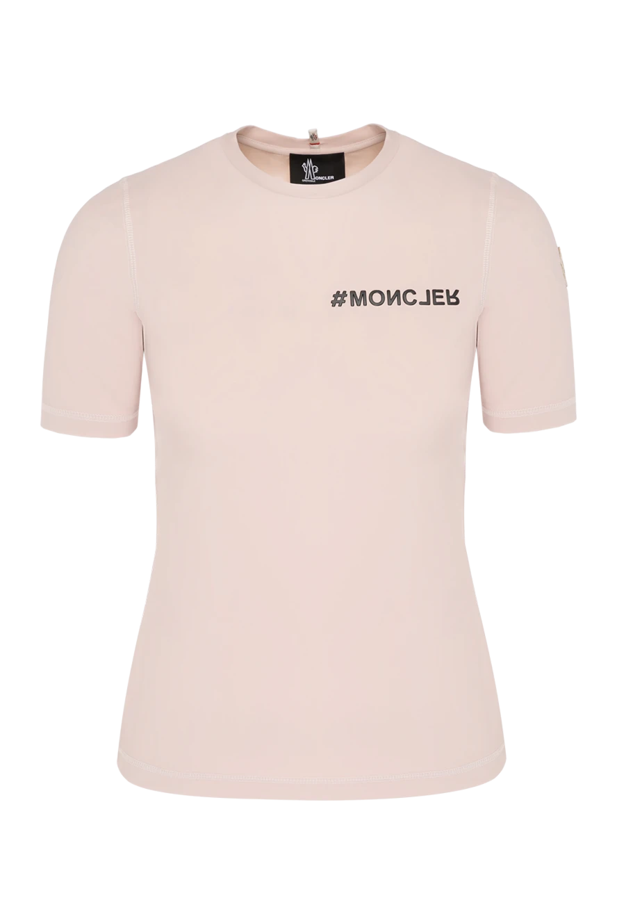 Moncler woman t-shirt купить с ценами и фото 180529 - photo 1