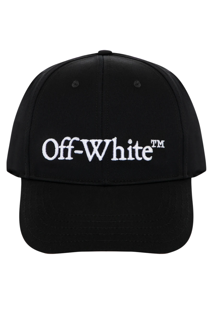 Off-White man men's black cotton cap купить с ценами и фото 180540 - photo 1