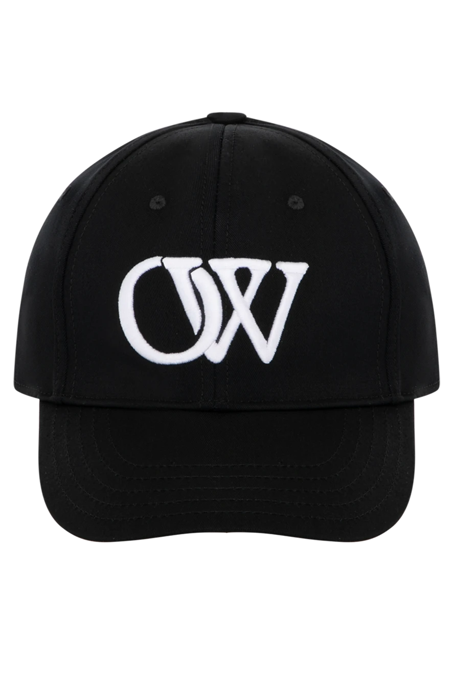 Off-White man men's black cotton cap купить с ценами и фото 180541 - photo 1