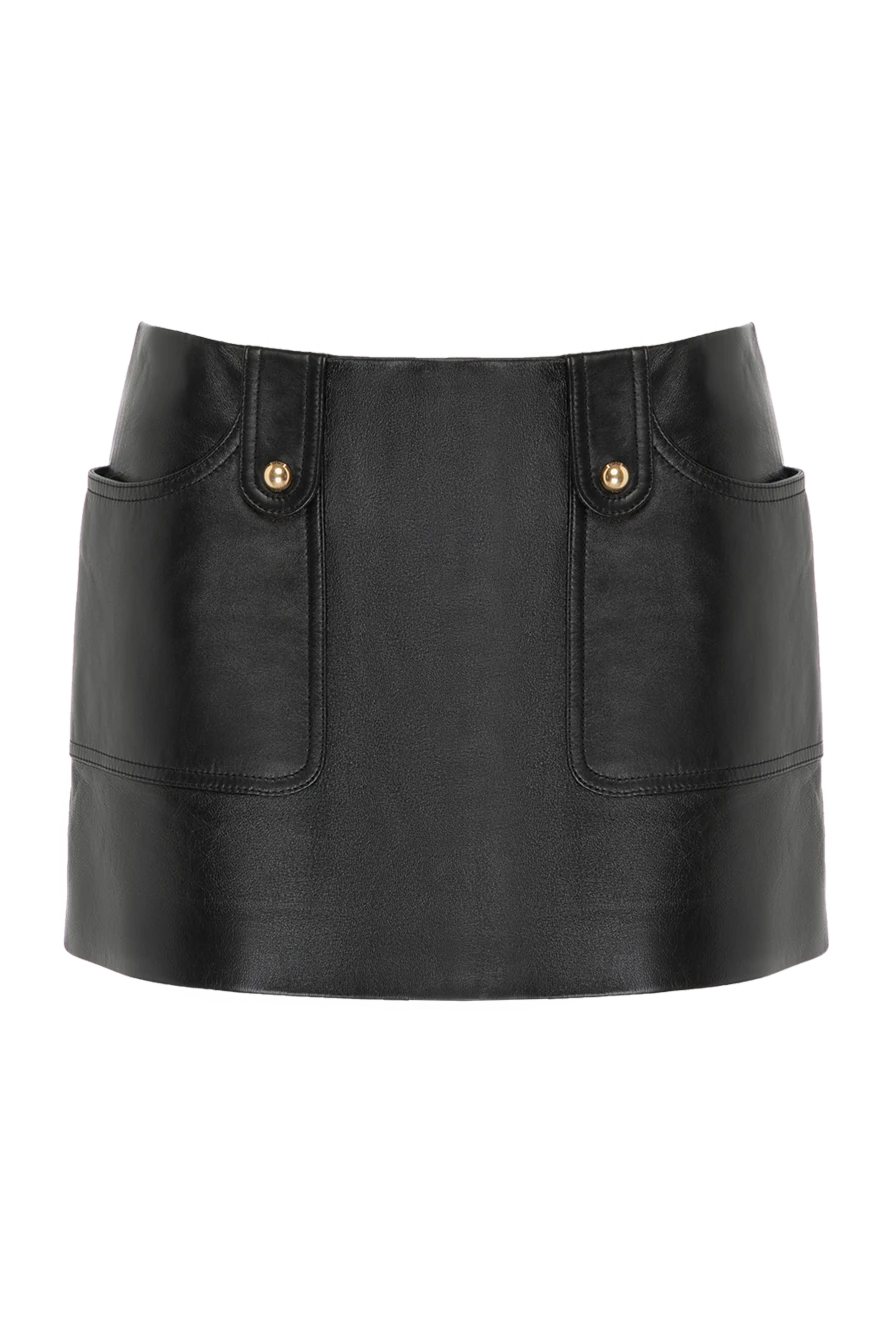 Celine woman leather skirt купить с ценами и фото 180654 - photo 1