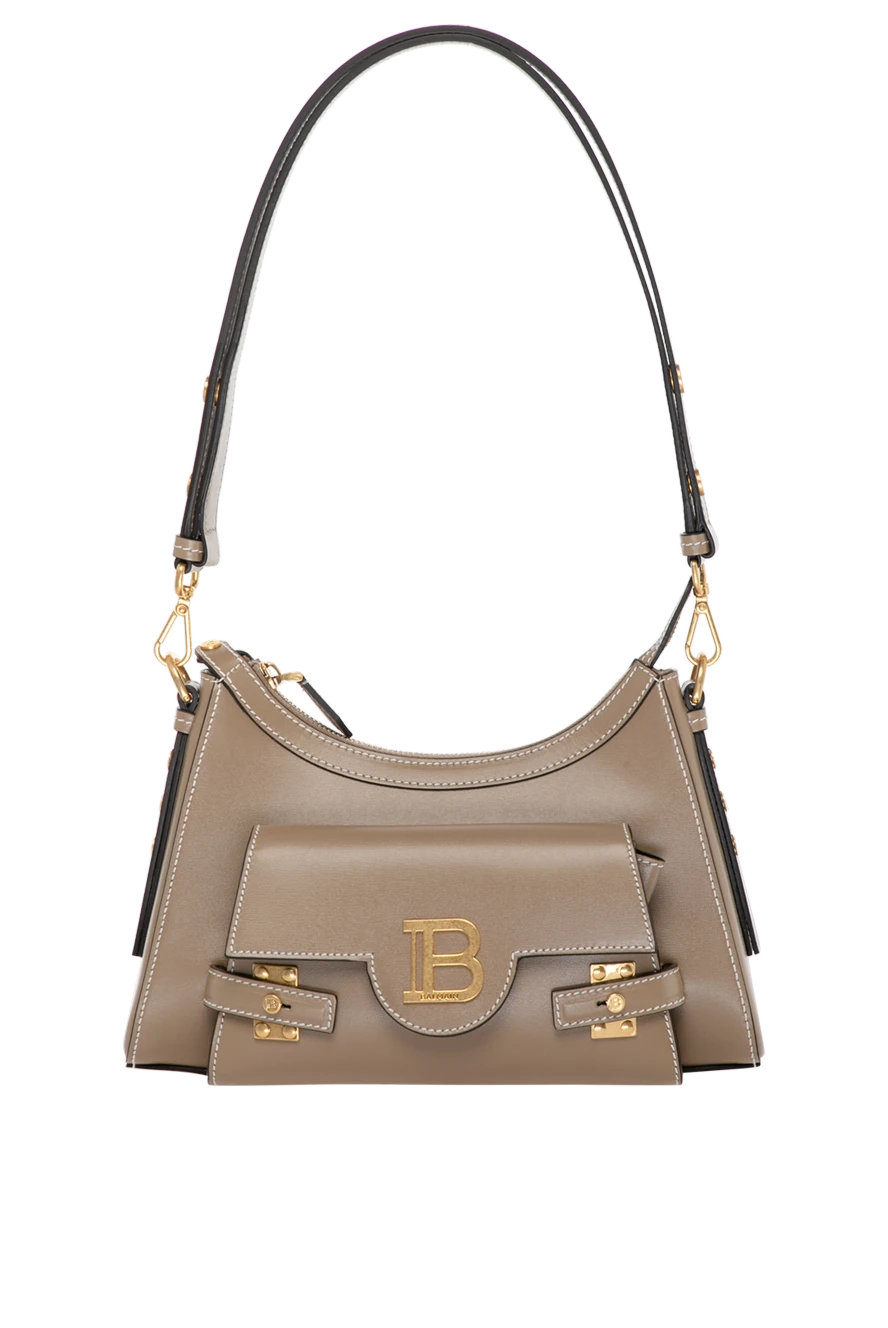 Balmain woman women's beige calfskin bag купить с ценами и фото 180751 - photo 1