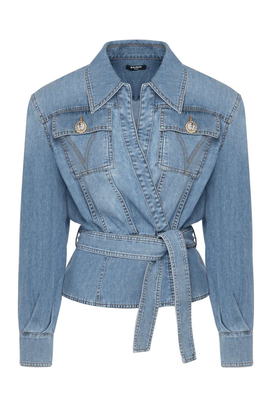 Balmain woman jean jacket купить с ценами и фото 180752 - photo 1