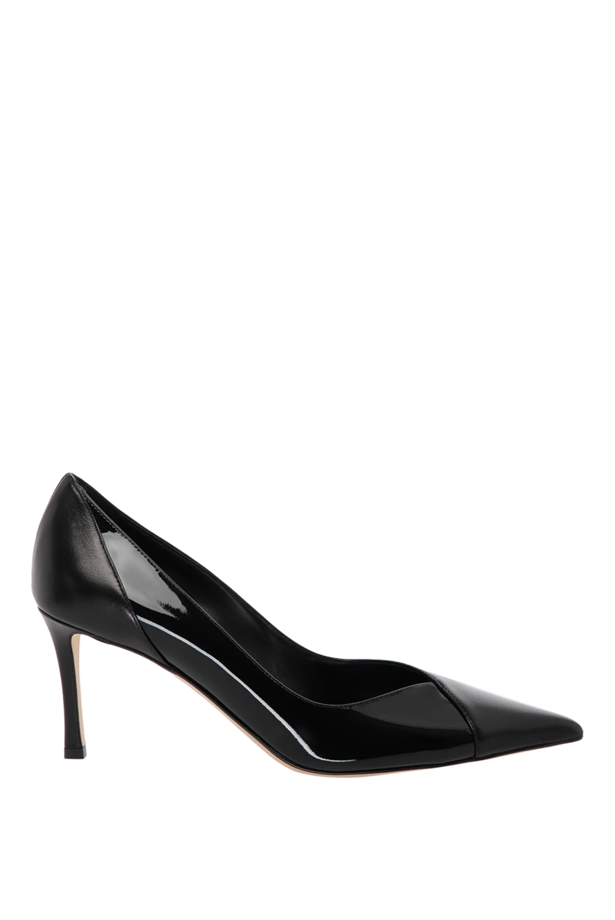 Jimmy Choo woman women's black high-heeled shoes made of genuine leather купить с ценами и фото 180799 - photo 1