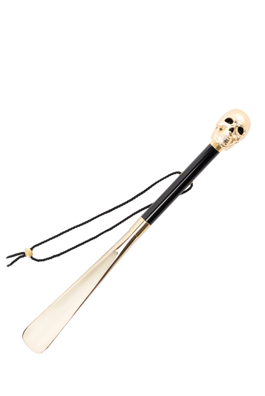 Pasotti рожок для обуви золотой череп 181026 - фото 1