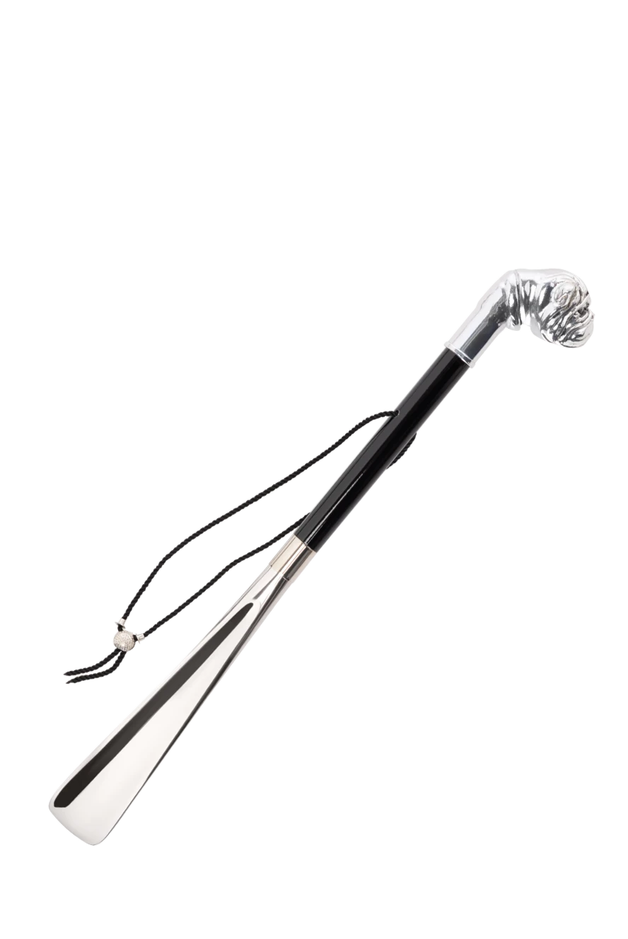 Pasotti shoe horn silver bulldog black 181035 - photo 1