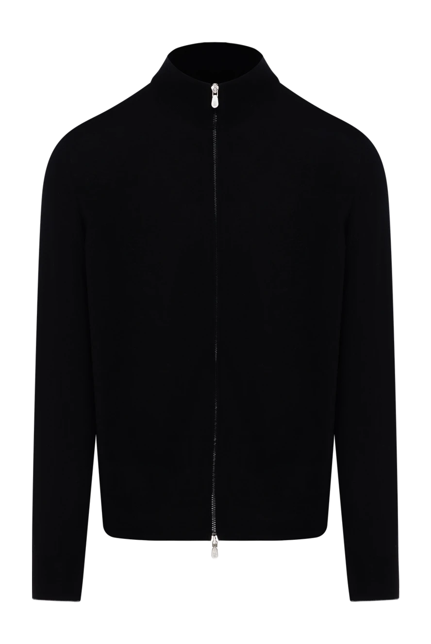 Brunello Cucinelli жүн мен кашемирден жасалған қара кардиган 183855 - фото 1