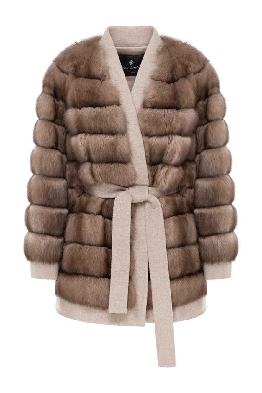 Fabio Gavazzi woman sheepskin coat, fur coat купить с ценами и фото 184645 - photo 1