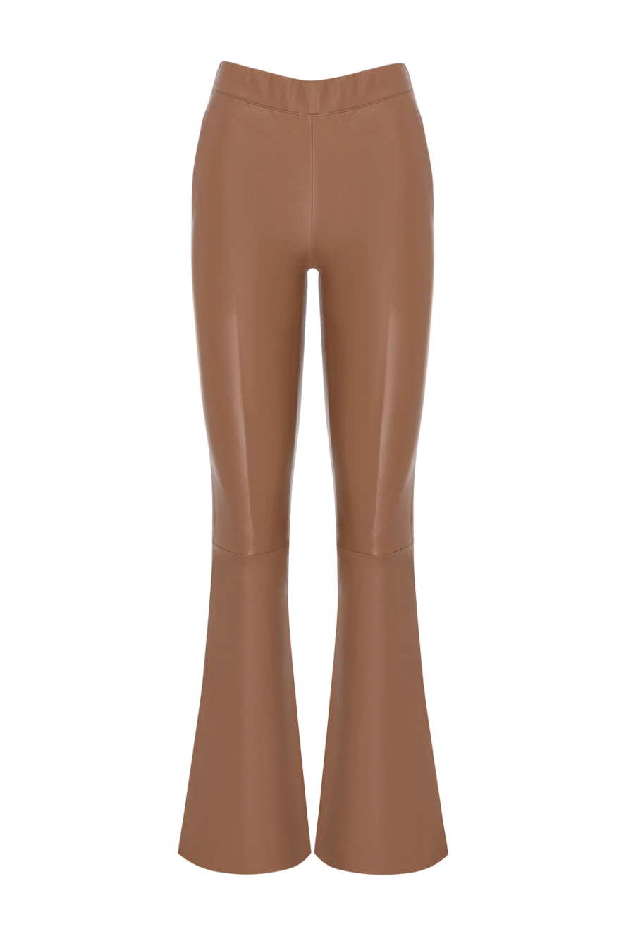 Max&Moi woman leather trousers купить с ценами и фото 184803 - photo 1