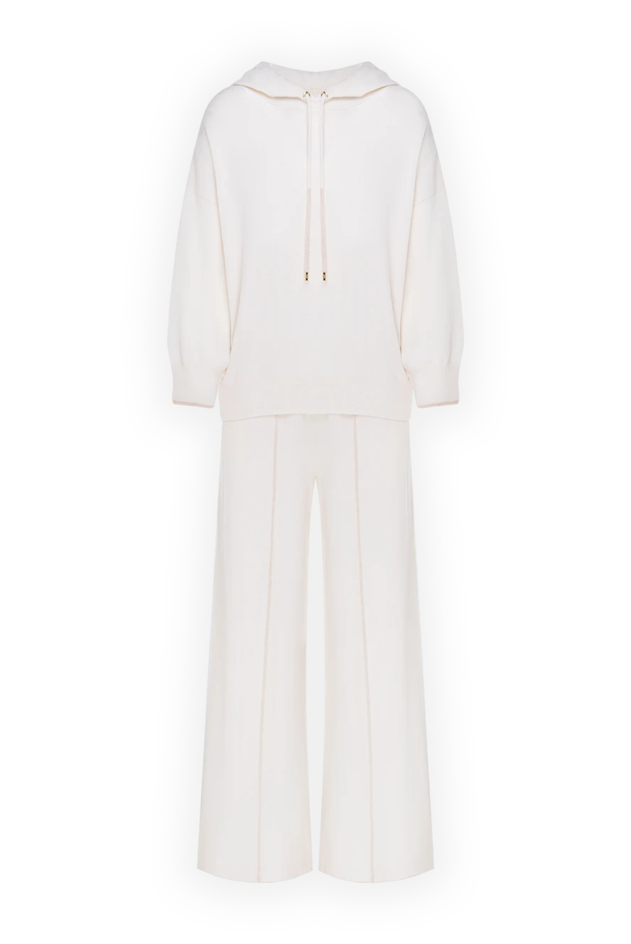 Max&Moi white walking suit with a hood 184819 - photo 1