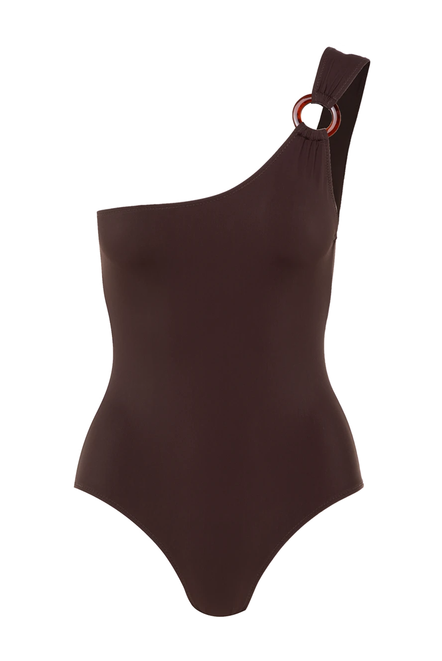 Alex Riviere совместный купальник forever one piece на одно плечо коричневый 184833 - фото 1