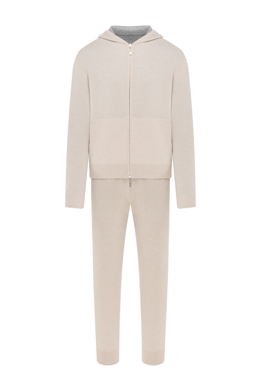 Loro Piana спортивный мужской костюм из кашемира бежевый 185361 - фото 1