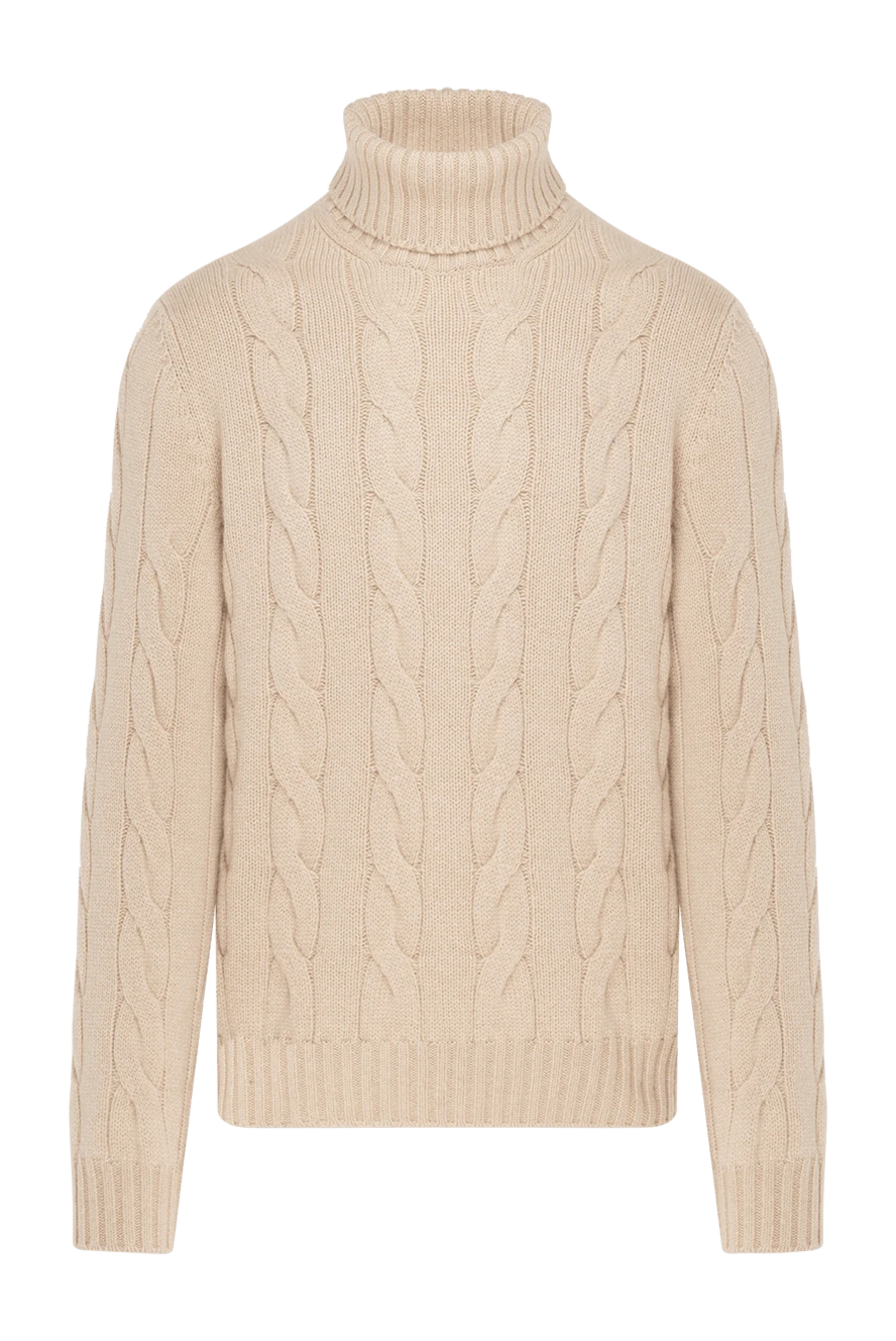 Loro Piana ерлерге арналған кашемирден тоқылған секіргіш, бежевый 185369 - фото 1