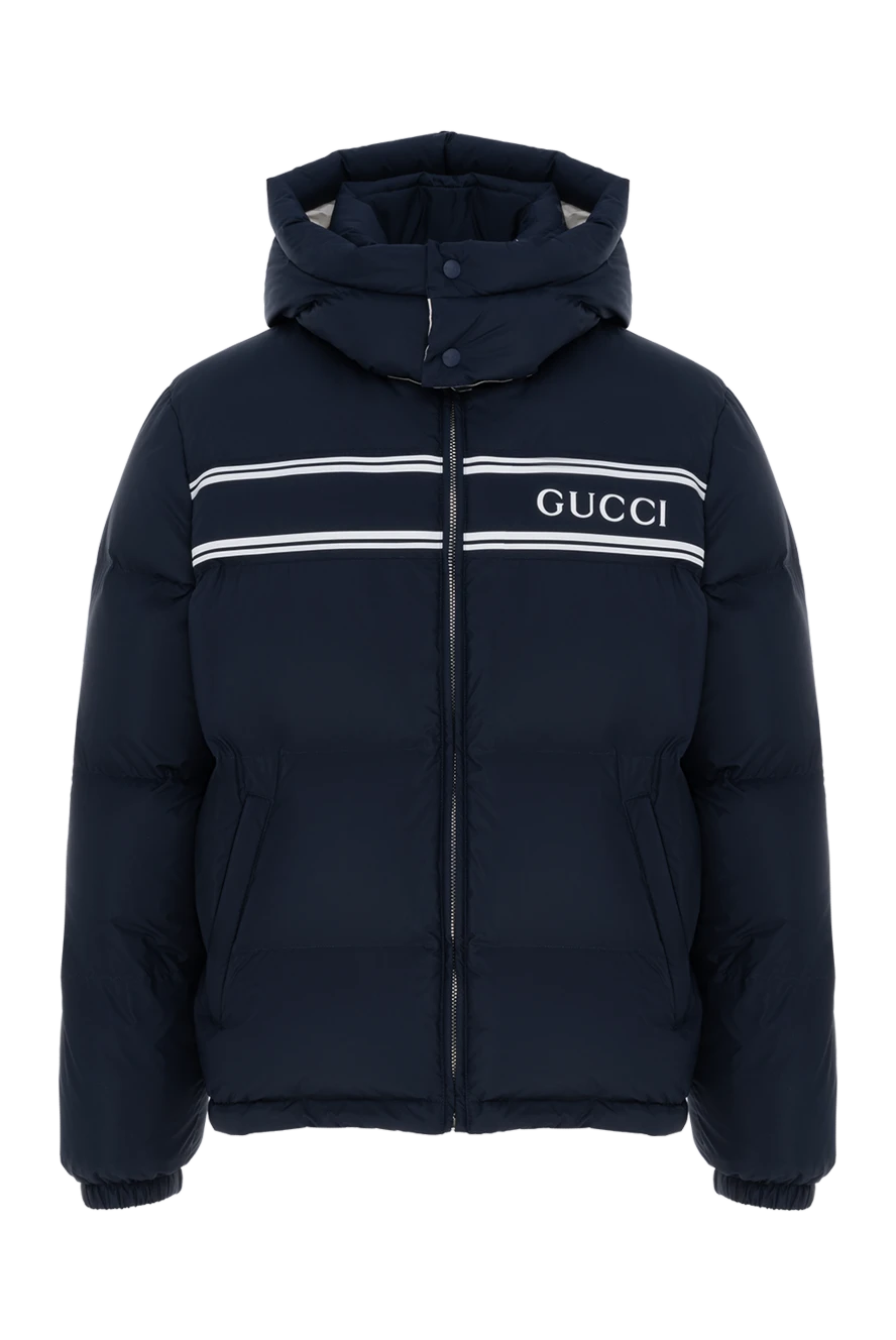 Gucci толтырғышы және баспасы бар классикалық формадағы күрте 185560 - фото 1