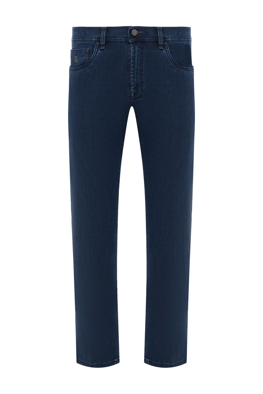Scissor Scriptor мужские джинсы прямые синие 185587 - фото 1