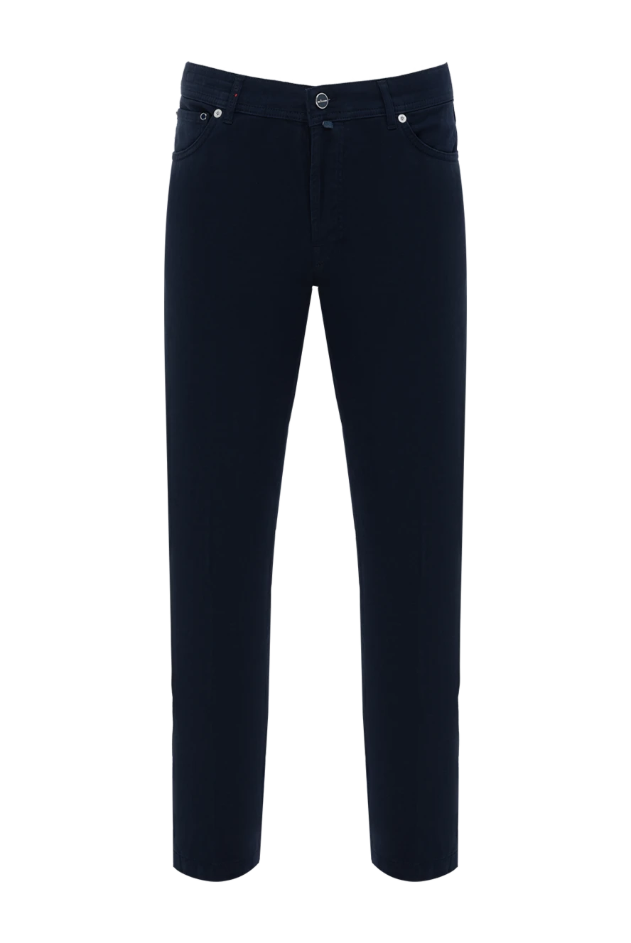 Kiton blue men's jeans with logo 185684 - photo 1