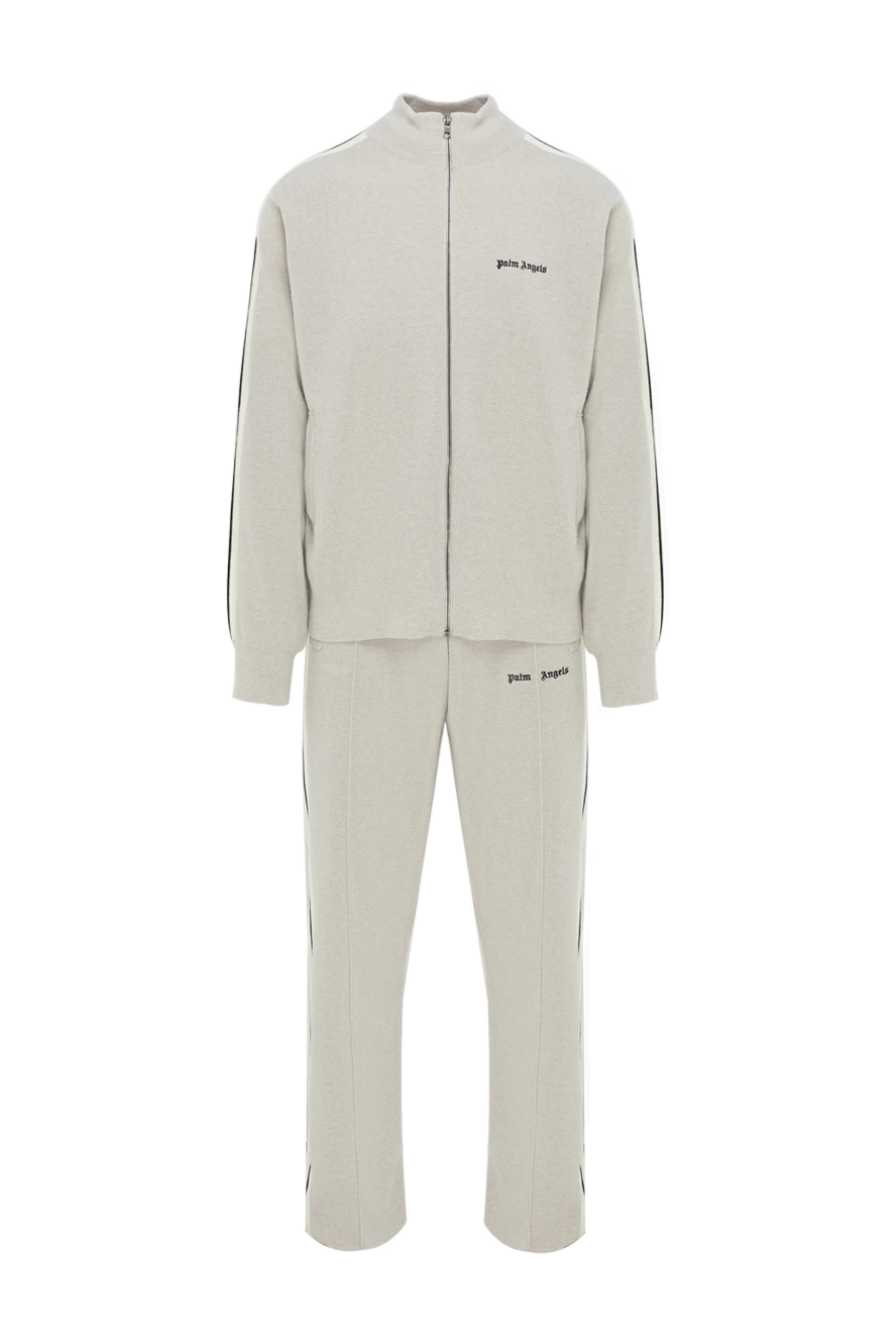 Palm Angels бежевый жолақтары бар ерлер спорттық костюмі 185958 - фото 1