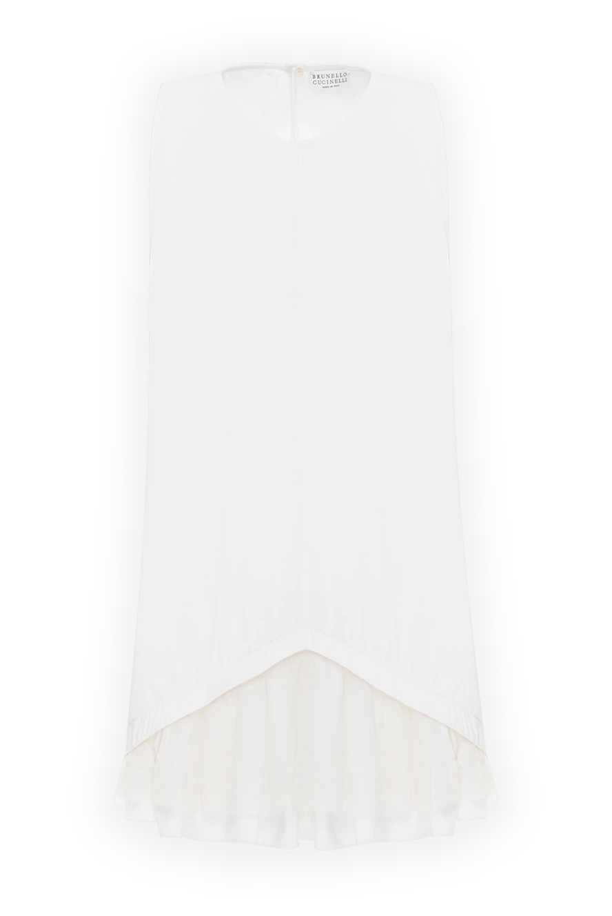 Brunello Cucinelli бөртпелері бар ақ әйелдер үсті 186278 - фото 1