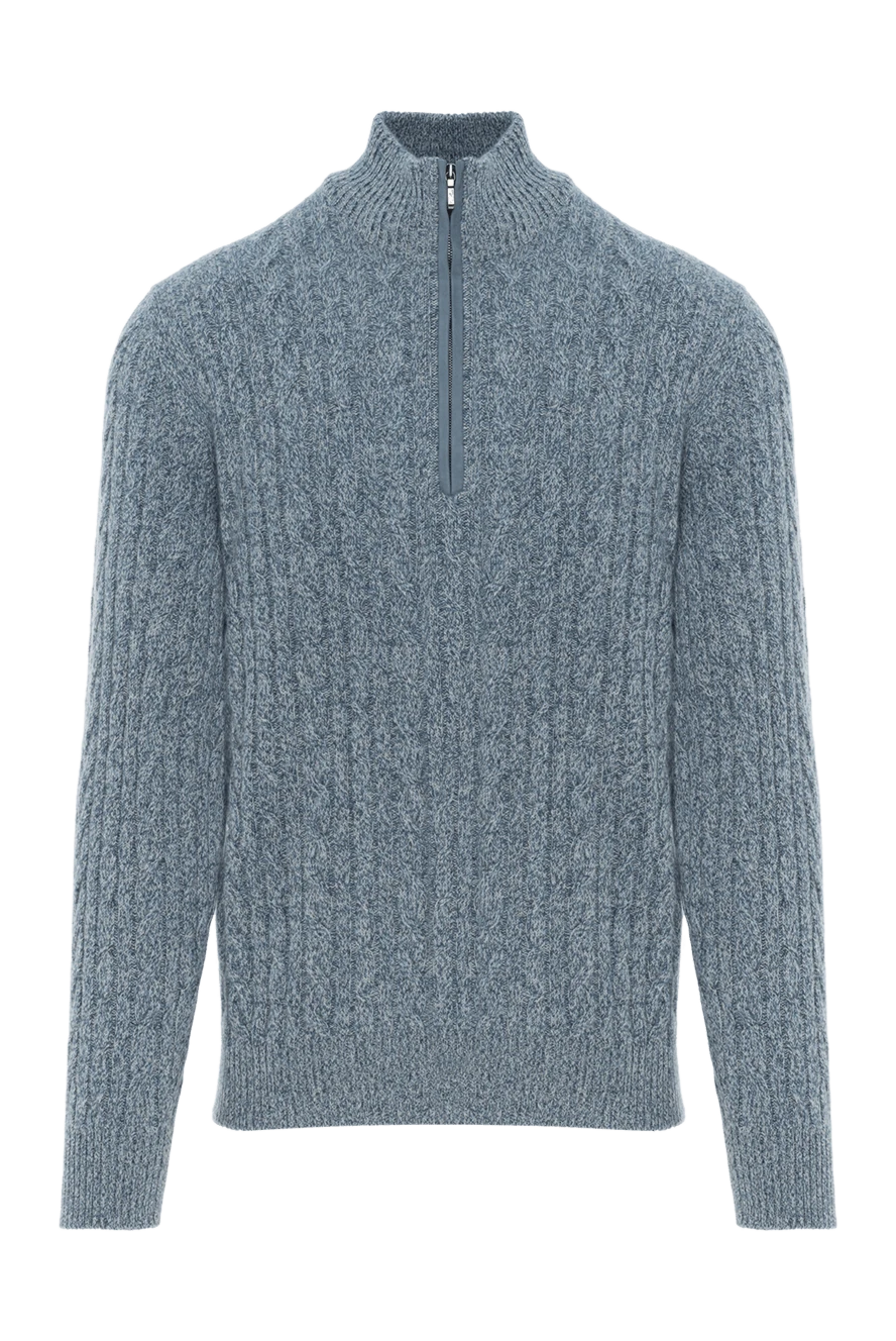 Loro Piana ерлерге арналған сұр кашемир футболкасы 186357 - фото 1