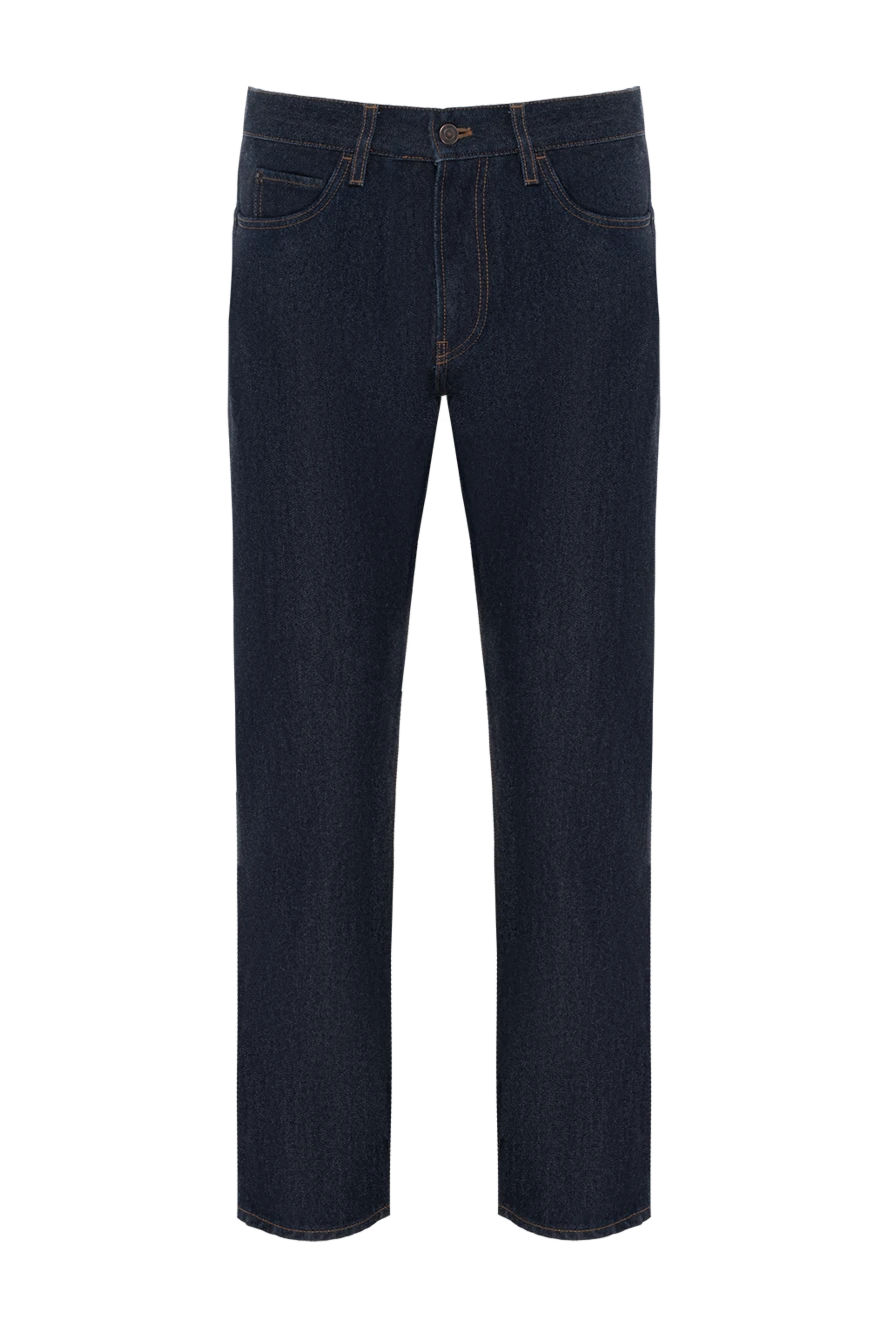 Men's blue Quarona jeans with five pockets