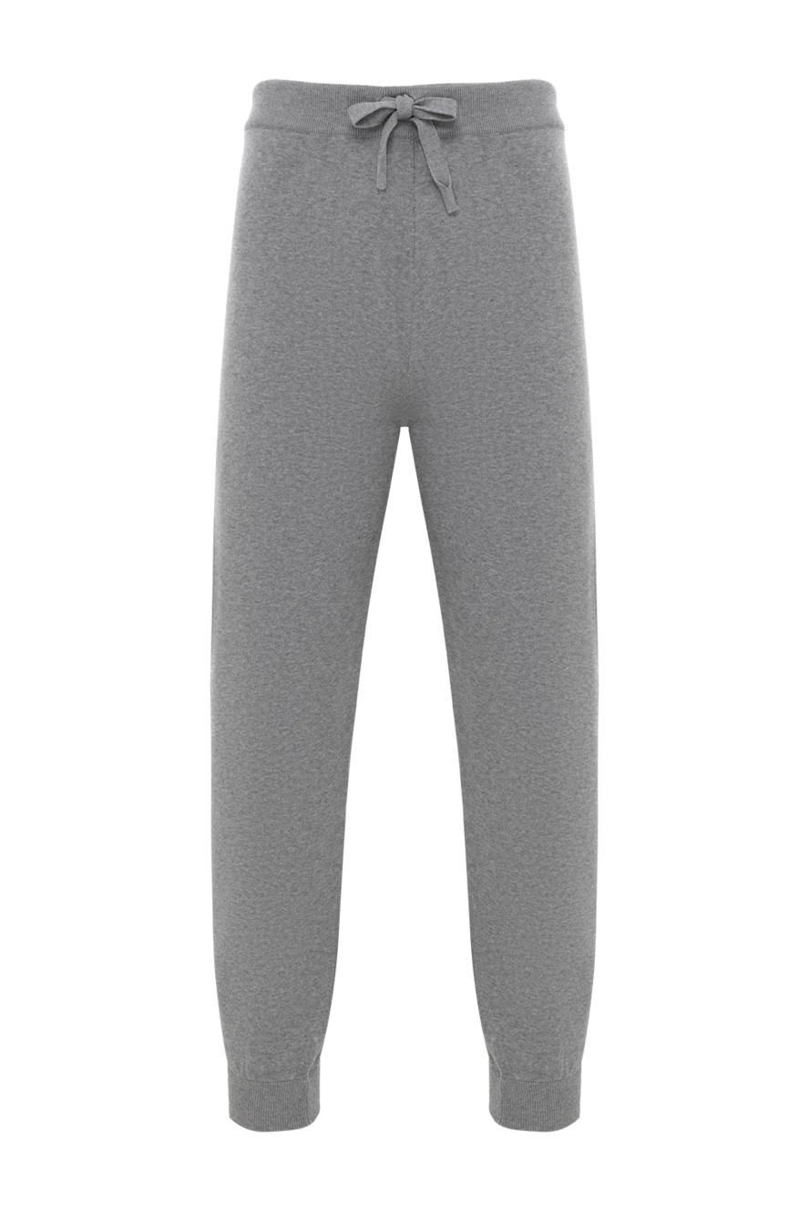 Corneliani ерлерге арналған сұр мақтадан жасалған джерси шалбары 186649 - фото 1