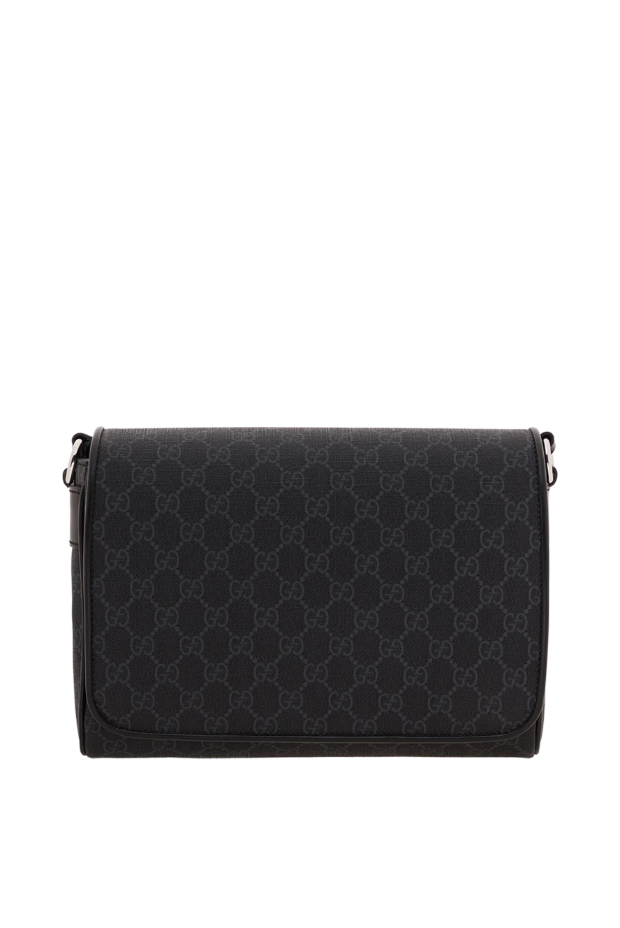 Gucci сумка через плечо gg из микроволокна со специальным покрытием 186763 - фото 1