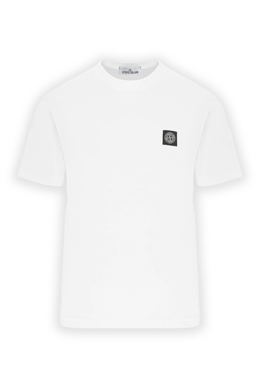 Stone Island базовая футболка из хлопкового трикотажа с эмблемой
186848 - фото 1