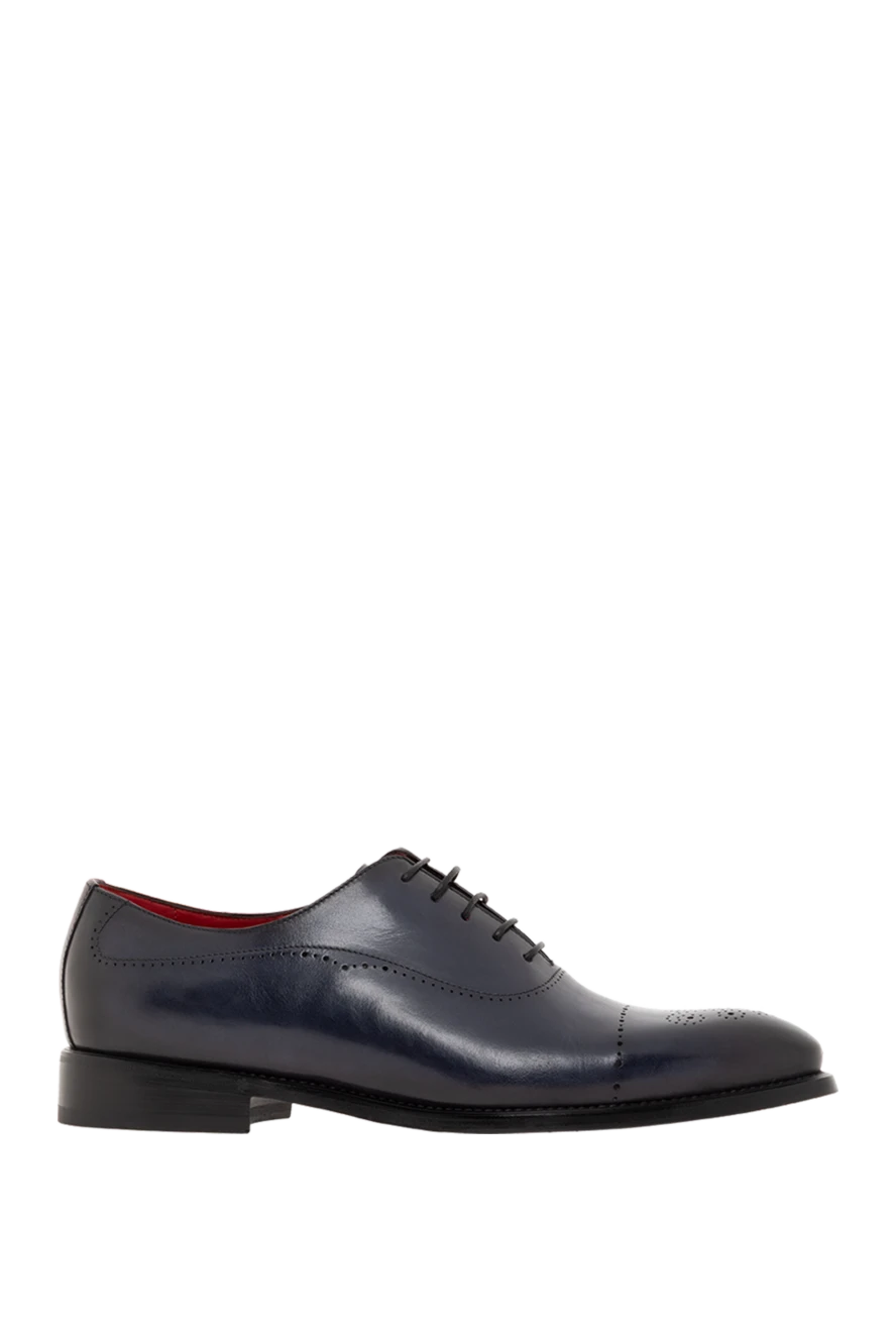 Barrett синие туфли oxford из натуральной кожи мужские 186927 - фото 1