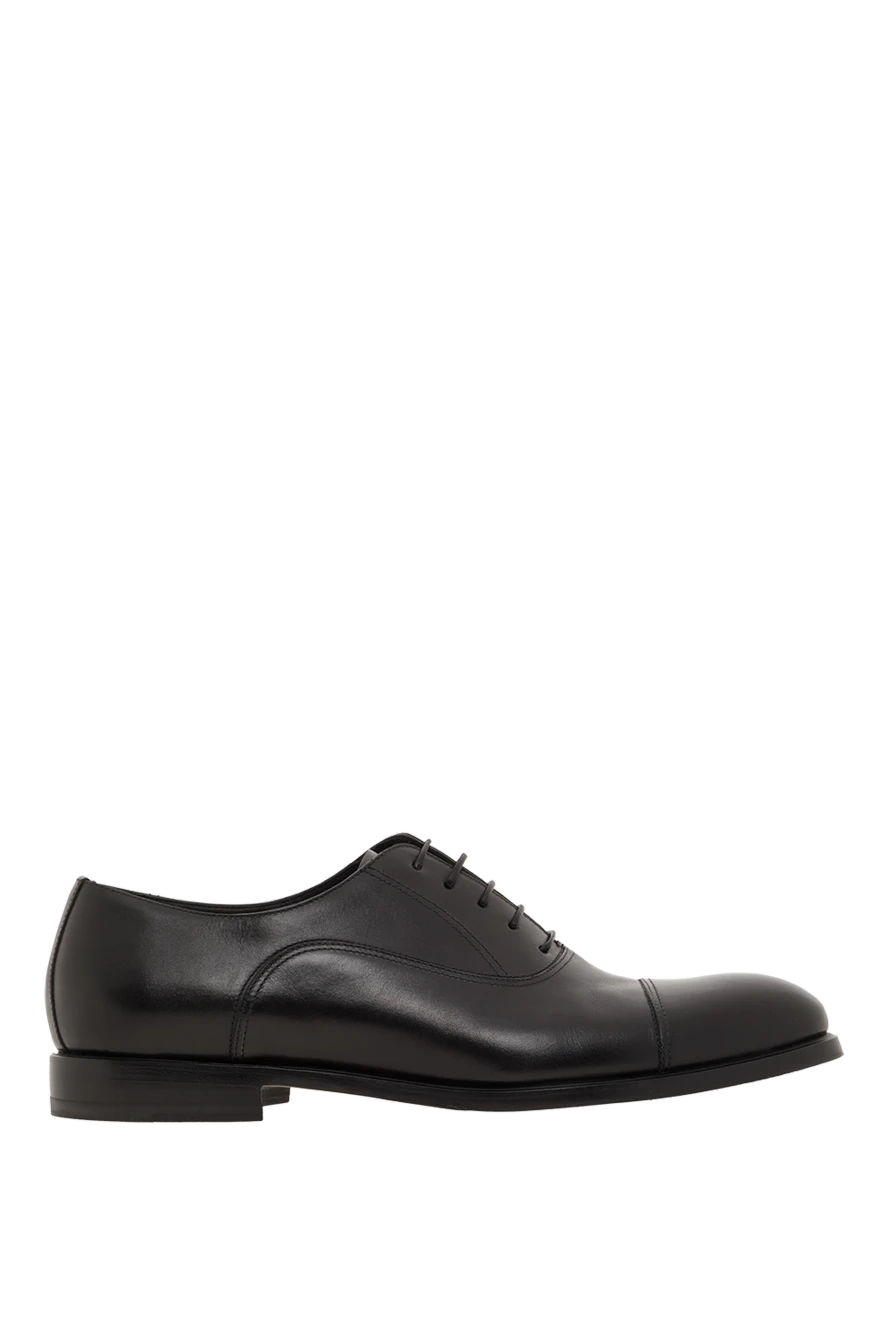 Barrett ерлерге арналған қорғаныш саусақтары бар қара былғары оксфордтар 186928 - фото 1