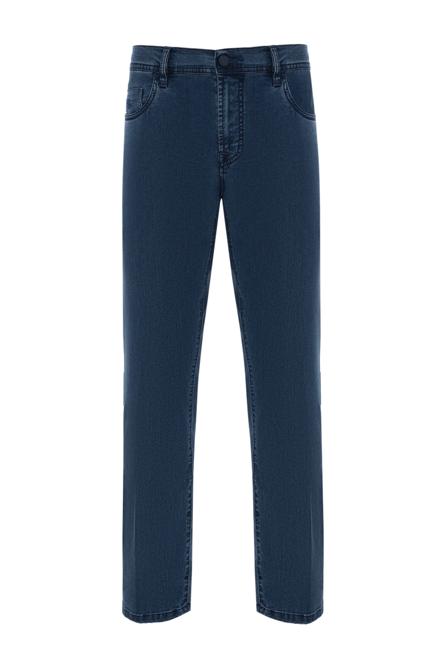 Scissor Scriptor men's jeans made of heavyweight denim in a deep blue color
186938 - photo 1